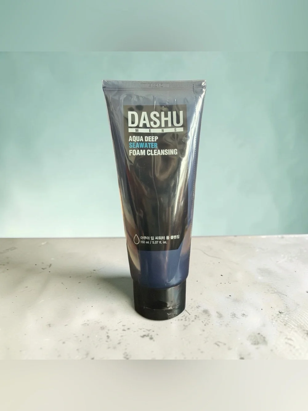 New DASHU Deep Aqua Men Seawater Foam Cleansing